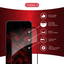 Стекло защитное Intaleo Full Glue Samsung A16 Black Фото 2