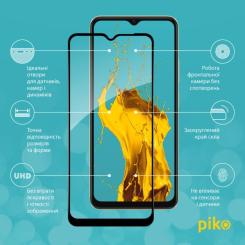 Стекло защитное Piko Full Glue Oppo A38 4G Black Фото 1