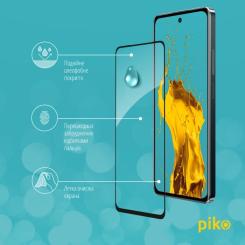 Стекло защитное Piko Full Glue Realme C67 Black Фото 3