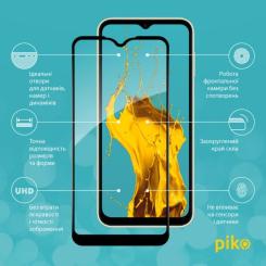 Стекло защитное Piko Full Glue Samsung A15 Black Фото 1