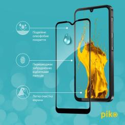 Стекло защитное Piko Full Glue Samsung A15 Black Фото 3