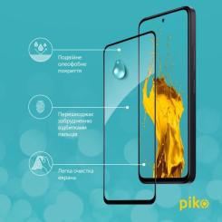 Стекло защитное Piko Full Glue Xiaomi Redmi 13 Black Фото 3