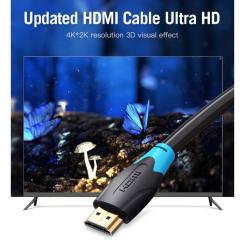Кабель мультимедийный Vention HDMI M to HDMI M 1.0m V2.0 Фото 3