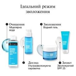 Мицеллярная вода Neutrogena Hydro Boost Потрійна 400 мл Фото 7