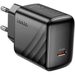 Зарядное устройство HOCO CS24A Puerto USB-C PD25W Black Фото 1
