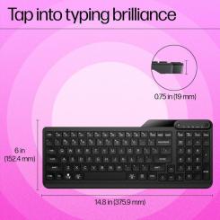 Клавиатура HP 460 Multi-Device Bluetooth UA Black Фото 1