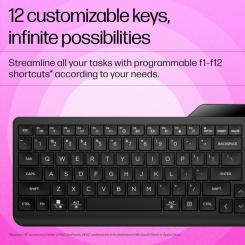 Клавиатура HP 460 Multi-Device Bluetooth UA Black Фото 4