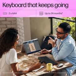 Клавиатура HP 460 Multi-Device Bluetooth UA Black Фото 5