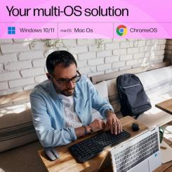 Клавиатура HP 460 Multi-Device Bluetooth UA Black Фото 6