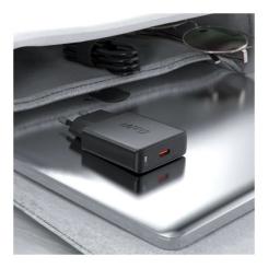Зарядное устройство Acefast A65 USB-C PD20W GaN ultra-thin Black Фото 4