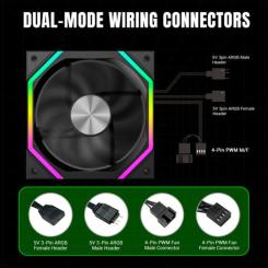 Кулер для корпуса Gamemax FN12A-N2-R Фото 9
