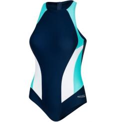 Купальник Aqua Speed Nina 344-42 темно-синій, бірюзовий, білий 40 Фото 2