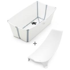 Ванночка Stokke Flexi Bath та підставка, біла Фото 1