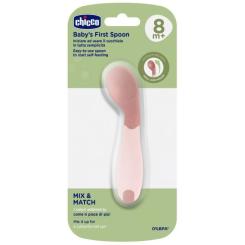 Набор детской посуды Chicco Ложка First Spoon 8 м+ Фото 1