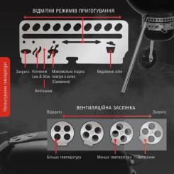 Гриль-барбекю Weber Master-Touch GBS E-5750 57 см Black Фото 7