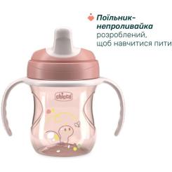 Набор детской посуды Chicco Set Prima Pappa 6м+ Рожевий Фото 2