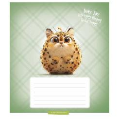 Тетрадь Школярик Cuties 12 аркушів лінія Фото 2