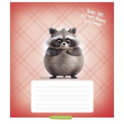 Тетрадь Школярик Cuties 12 аркушів лінія Фото 3