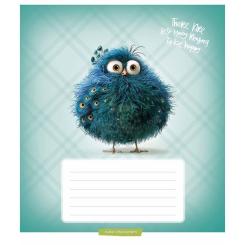 Тетрадь Школярик Cuties 12 аркушів лінія Фото 4