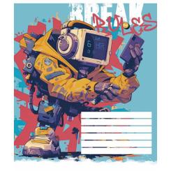 Тетрадь Школярик Break the rules 12 листов линия Фото 2