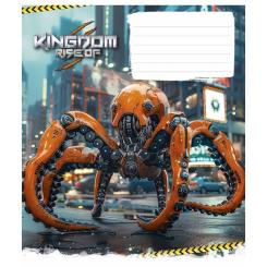 Тетрадь Школярик Animals transformers 18 листов клетка Фото 1