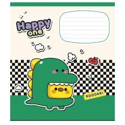 Тетрадь Школярик Happy one 18 листов клетка Фото 3