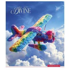 Тетрадь Школярик Fantasy life 48 аркушів клітинка Фото 2