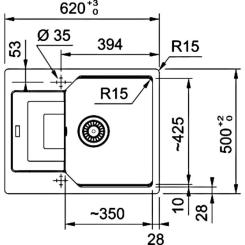 Мойка кухонная Franke Urban UBG 611-78 XL Фото 1