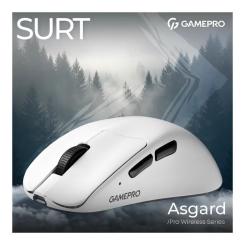 Мышка GamePro Asgard Surt Wireless/Bluetooth/USB White Фото 4