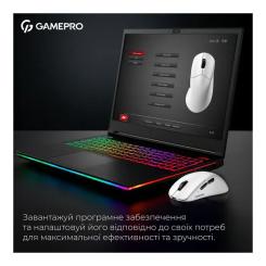 Мышка GamePro Asgard Surt Wireless/Bluetooth/USB White Фото 8