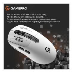Мышка GamePro Genesis Winner Wireless/Bluetooth/USB White Фото 10
