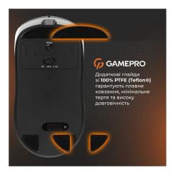 Мышка GamePro Genesis Winner Wireless/Bluetooth/USB White Фото 8