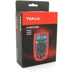 Цифровой мультиметр Voltronic TOPLIA TM103 V, A, R Фото 3
