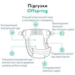 Подгузники Offspring розмір NB, до 4 кг, 3 Фото 4
