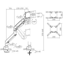 Кронштейн OfficePro MA442W Фото 9