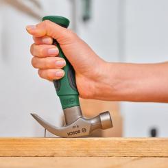 Молоток Bosch 225г, 16.6см, рукоятка стекловолокно Фото 2
