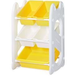 Детский стеллаж Mealux Coral Mini Yellow Фото