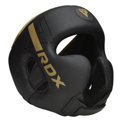 Боксерский шлем RDX F6 Kara Matte Golden S Фото 1