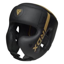 Боксерский шлем RDX F6 Kara Matte Golden S Фото 2