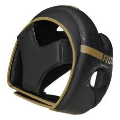 Боксерский шлем RDX F6 Kara Matte Golden S Фото 5