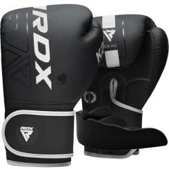 Боксерские перчатки RDX F6 Kara Matte White 8 унцій Фото