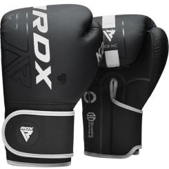 Боксерские перчатки RDX F6 Kara Matte White 8 унцій Фото 1