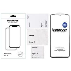 Стекло защитное BeCover Nubia V70 Max 10D Black Фото 1