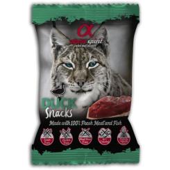 Лакомство для котов Alpha Spirit Duck Snacks 50 г Фото