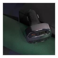 FM модулятор HOCO E70, Black, Box Фото 6