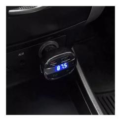 FM модулятор HOCO E70, Black, Box Фото 8