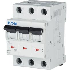 Автоматический выключатель Eaton 3-п. М3 С 10А PL6 6кА Фото 2
