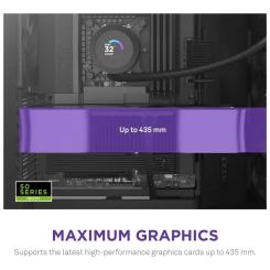 Корпус для ПК NZXT H9 Flow Dual-Chamber All Black Фото 4