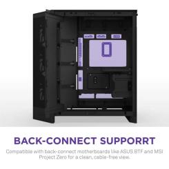 Корпус для ПК NZXT H9 Flow Dual-Chamber All Black Фото 7