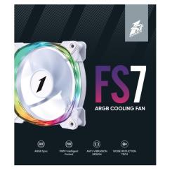 Кулер для корпуса 1stPlayer FS7 White Фото 8